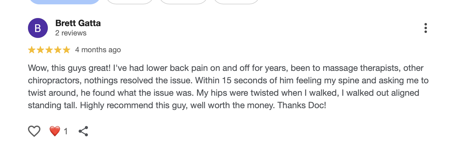 San Diego Chiropractor for Sciatica Pain Relief