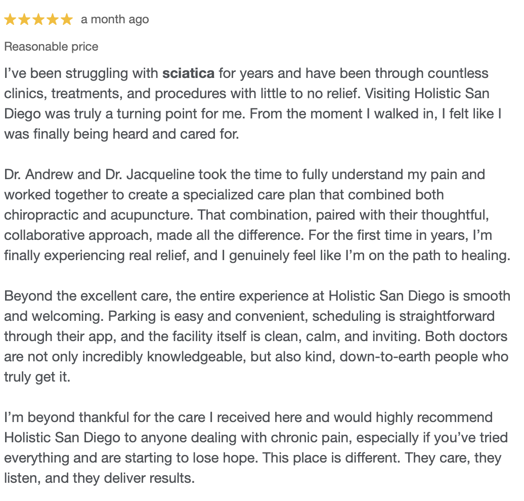 What is sciatica San Diego